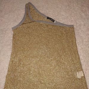 Dolce and Gabbana one shoulder strap shirt!!